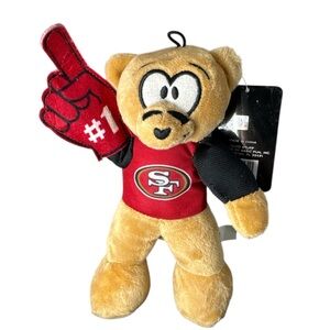 San Francisco 49ers plush teddy